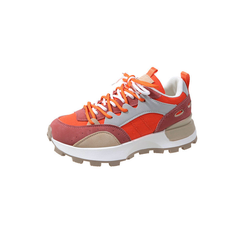 Retro Style Lightweight Platform Sneakers for Women – Street Comfort Edition