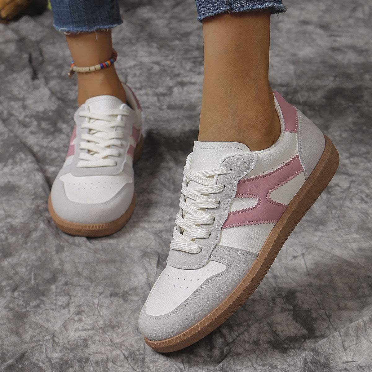 Retro Color German Training Sneakers-Unisex