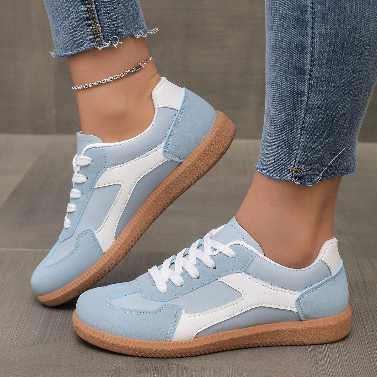 Retro Color German Training Sneakers-Unisex