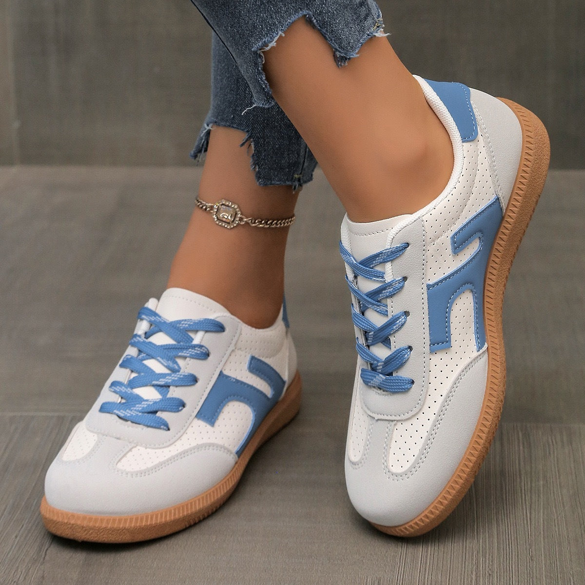 Retro Color German Training Sneakers-Unisex