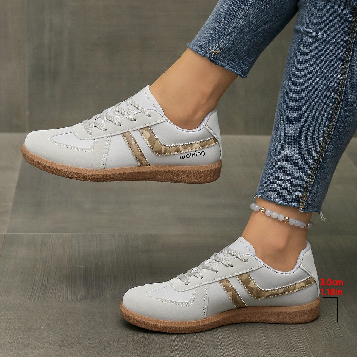Retro Color German Training Sneakers-Unisex