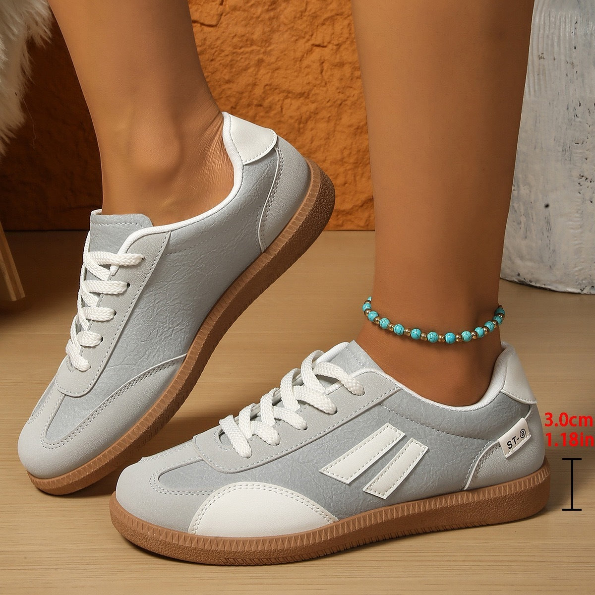 Retro Color German Training Sneakers-Unisex