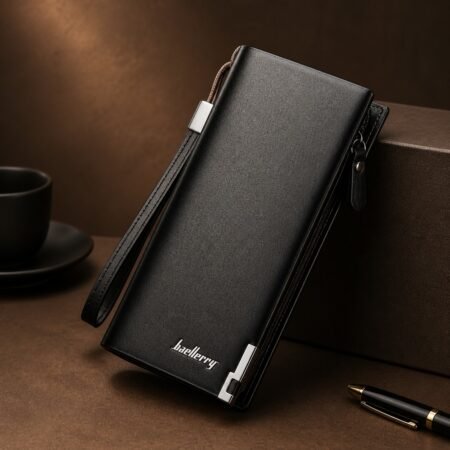 Allxo Baellerry Classic Long Wallet | 13 Card Slots | Men
