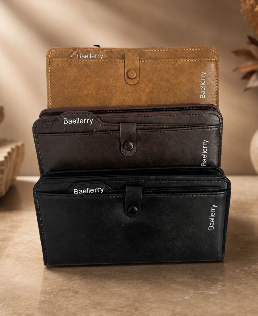Baellerry (Business Class) | Premium Genuine Leather Long Wallet